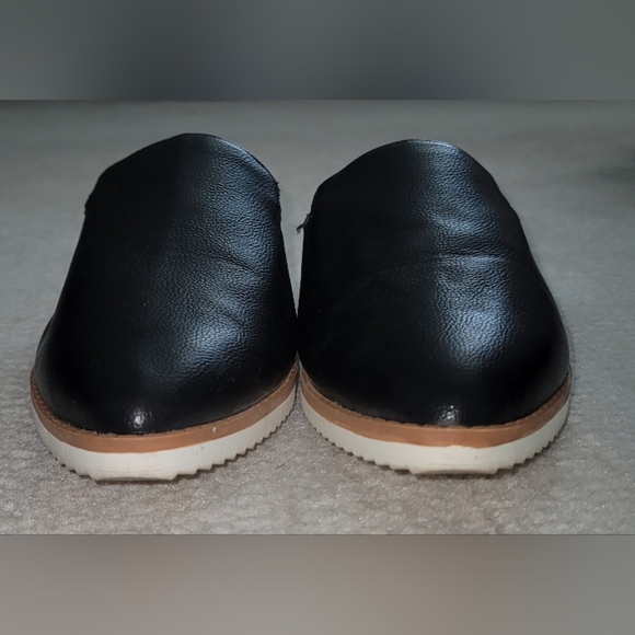 Adrienne Vittadini Lou Mules Black Women's Size 6.5 - Picture 3 of 6